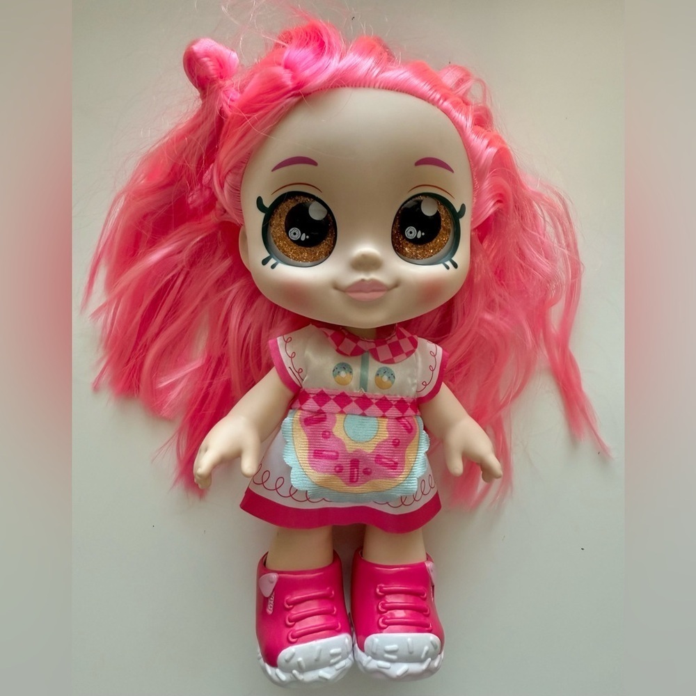 Donatina from the Kindi Kids "Snack Time Friends" line.